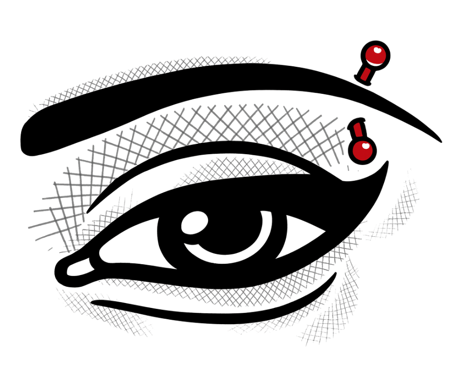 Augenbrauen Piercing