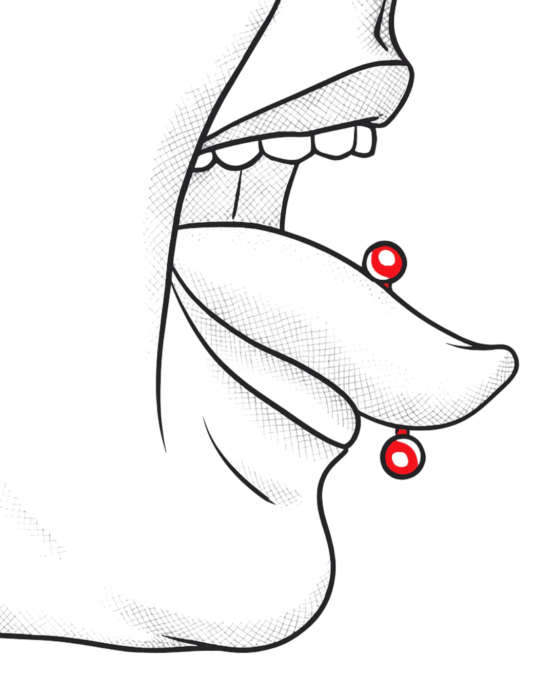 Zungenpiercing