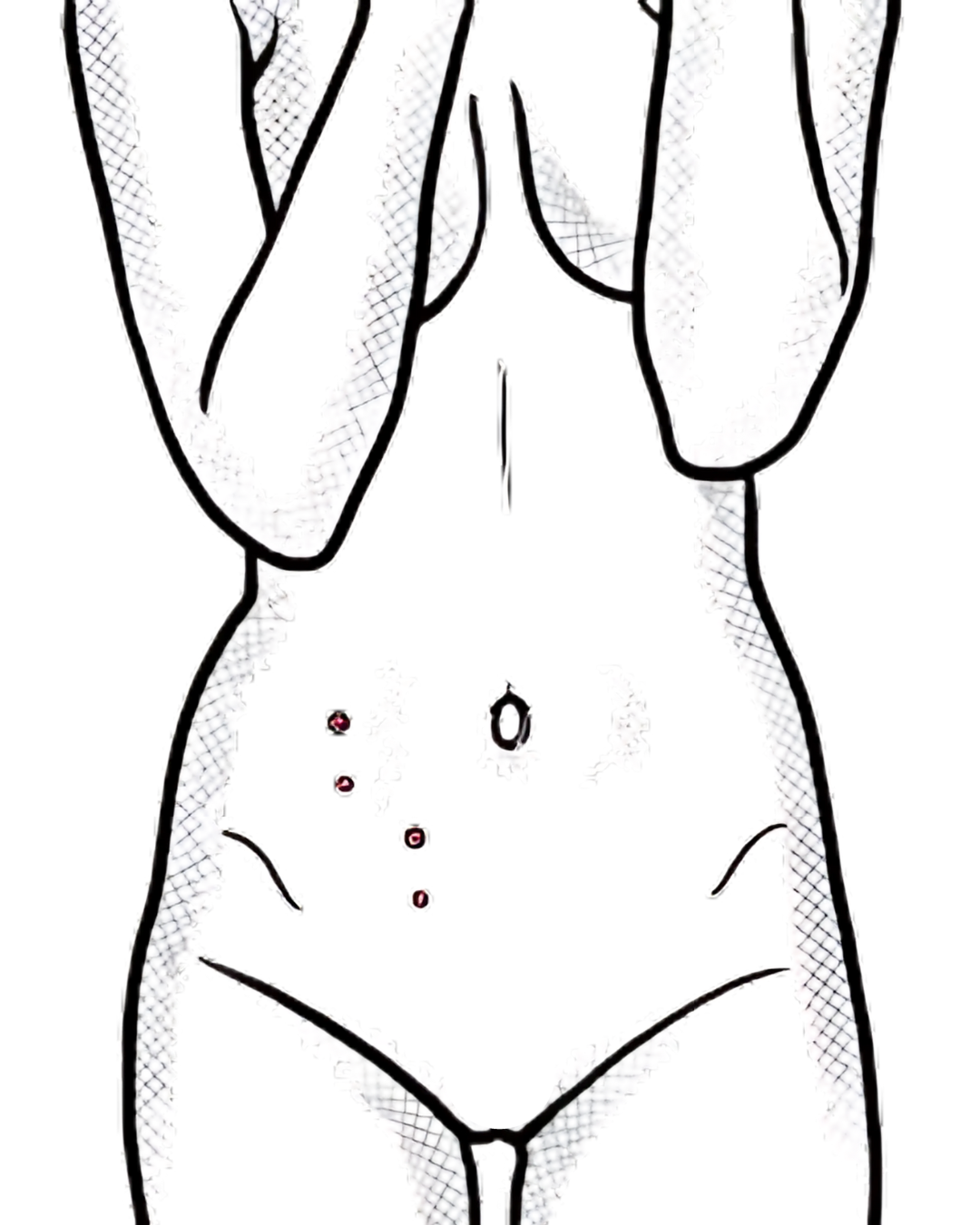 Hüftpiercing