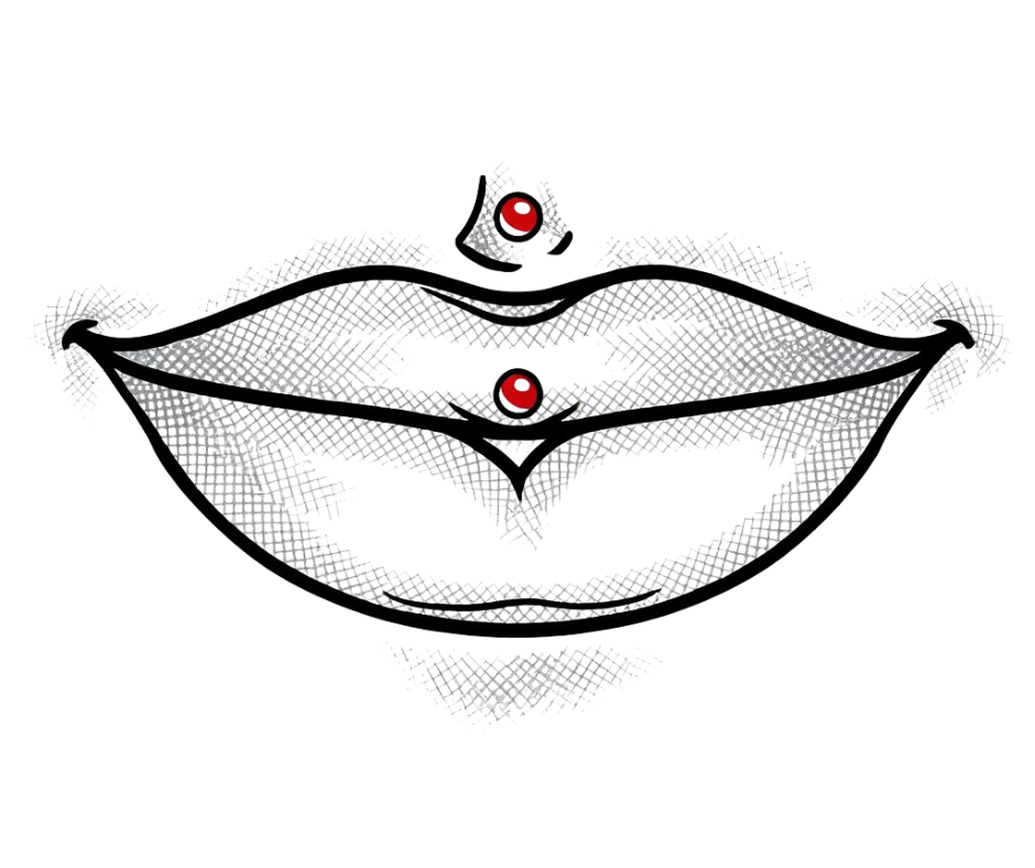 Jestrum Piercing (Vertikal Medusa)